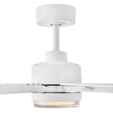 Valor 66” LED Smart Fan - Matte White