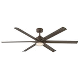 Valor 66” LED Smart Fan - Metallic Matte Bronze