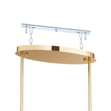 Valparaiso Linear Chandelier Gold by Eglo - detail view