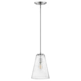Vance Small Pendant - Polished Nickel - by Hinkley