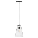 Vance Small Pendant - Satin Black - by Hinkley