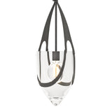 Vaso Pendant in Natural Iron by Hubbardton Forge