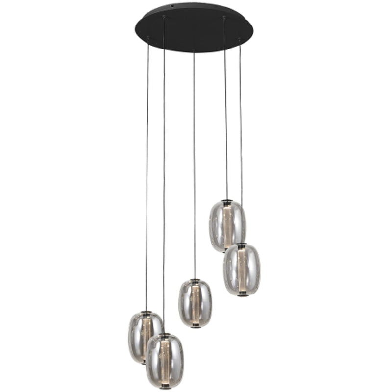 Vega Multi Light Suspension 5 Lights By Artcraft