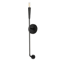 Vela Wall Sconce Black by Maxim Lighting