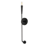 Vela Wall Sconce Black by Maxim Lighting