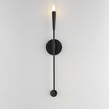 Vela Wall Sconce Black by Maxim Lighting