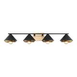 Velax Wall Sconce 35 Inch Matte Black