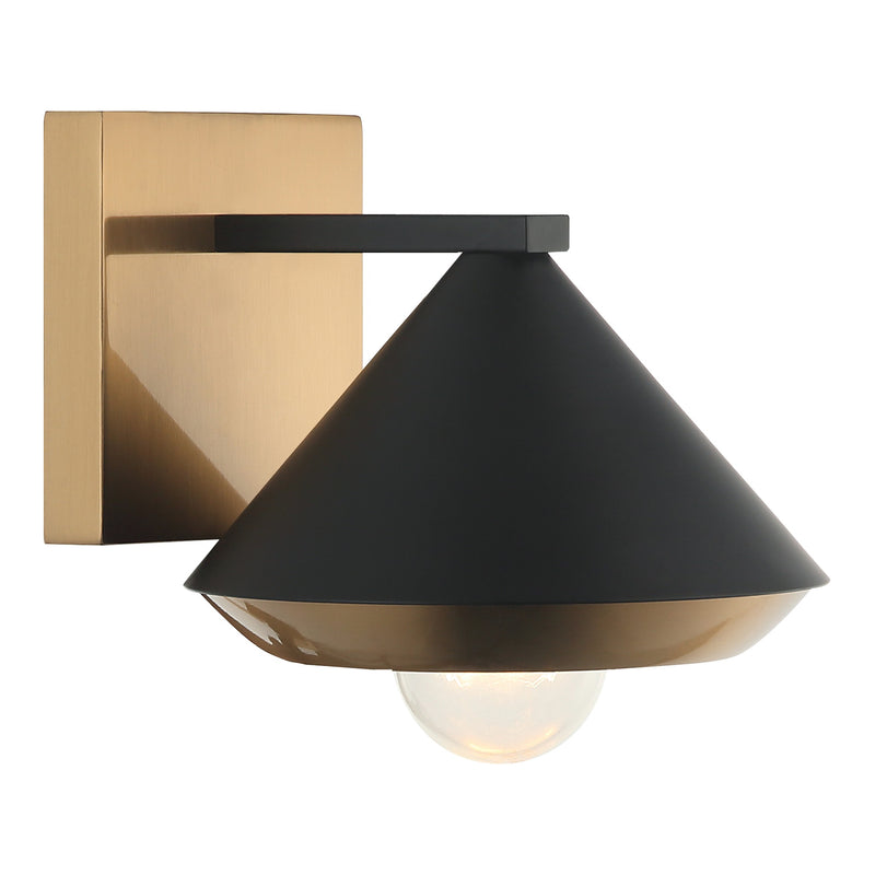 Velax Wall Sconce 7 Inch Matte Black