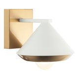 Velax Wall Sconce 7 Inch White