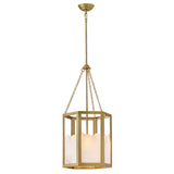 Veleta Medium Pendant - Lacquered Brass - by Fredrick Ramond