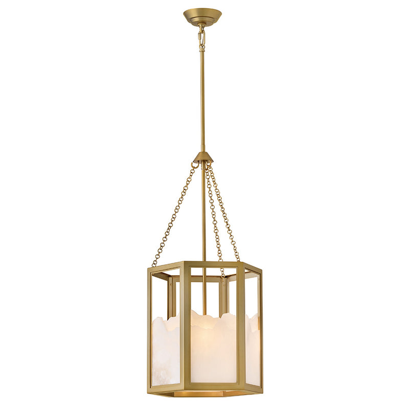 Veleta Medium Pendant - Lacquered Brass - by Fredrick Ramond