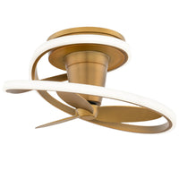 Veloce Smart Fan Aged Brass By Modern Forms 