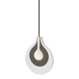 Veneto 1-Light Pendant in Dark Smoke by Hubbardton Forge