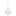 Veneto 1-Light Pendant in White by Hubbardton Forge