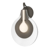 Veneto Wall Sconce in Dark Smoke by Hubbardton Forge