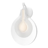 Veneto Wall Sconce in White by Hubbardton Forge