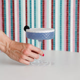 Veneziano Mixology Coupe Glass by Zafferano, lifestyle view 1