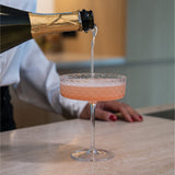 Veneziano Mixology Coupe Glass by Zafferano, lifestyle view 4