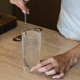 Veneziano Mixology Highball Glass by Zafferano, lifestyle view 3