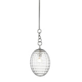 Venice Pendant - 8.5 Inch - Polished Nickel by Hudson Valley