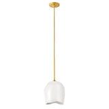 Verity Pendant - Unlacquered Brass