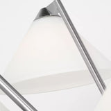 Verley Chandelier Brushed Nickel By Generation Lighting - Detailed View2