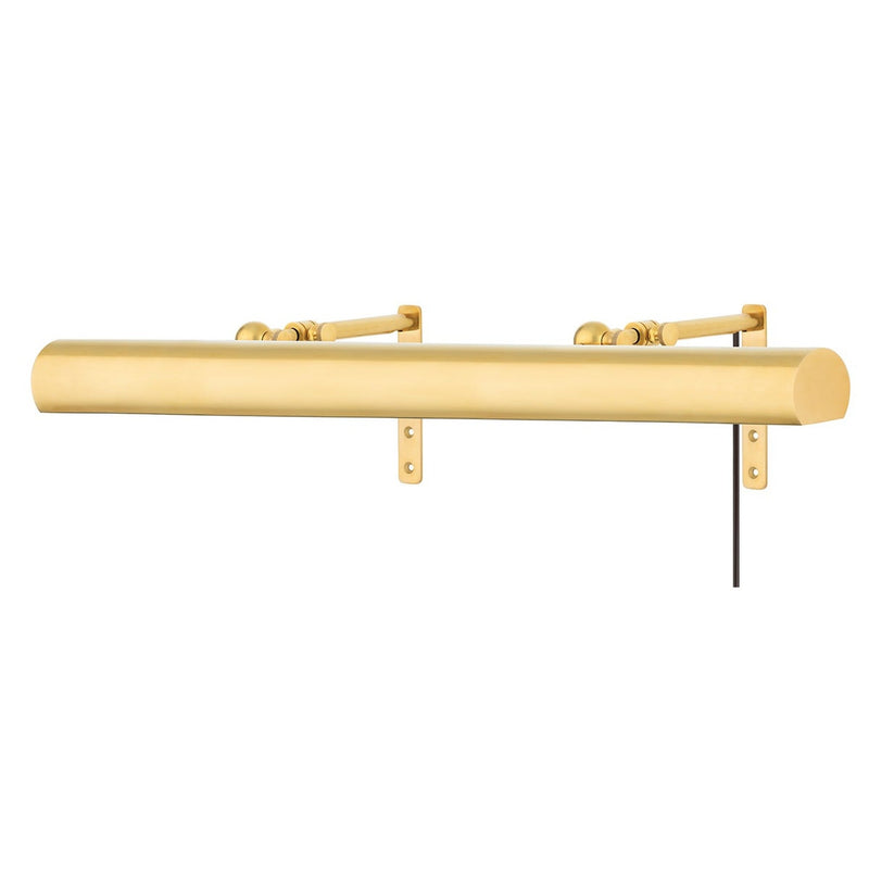 Vernon Plug-in Sconce - Aged Brass by Hudson Valley