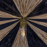 Vernon Raffia Pendant - Polished Brass