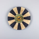 Vernon Raffia Wall Light - Polished Brass