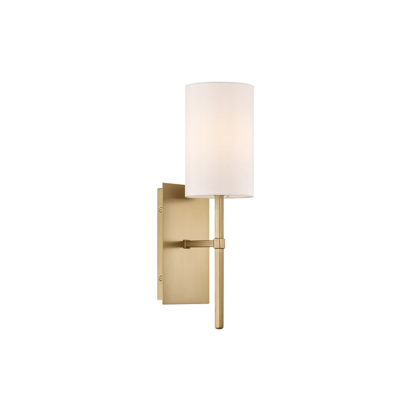 Veronica 1-Light Sconce 5'' Aged Brass