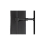 Veronica 2-Light Sconce 11'' Black Forged