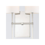 Veronica 2-Light Sconce 11'' Polished Nickel
