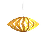 Versatil Pendant By Accord Lighting, Finish: Cathedral Freijo