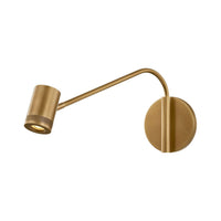 Vertex Swing Arm Wall Sconce by Sonneman