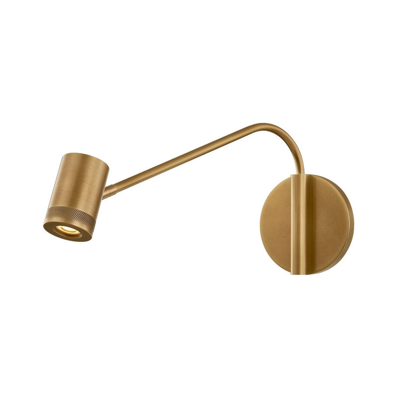 Vertex Swing Arm Wall Sconce by Sonneman