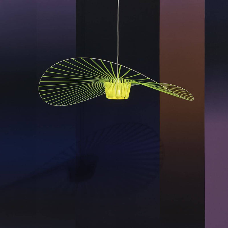 Vertigo Pendant Light Limited Edition By Petite Friture, Size: Medium, Finish: Neon
