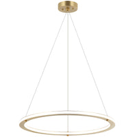 Victoria 1 Tier Chandelier Small Brushed Gold By Matteo