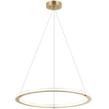 Victoria 1 Tier Chandelier Small Brushed Gold By Matteo