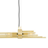 Victoria Chandelier - Polished Brass