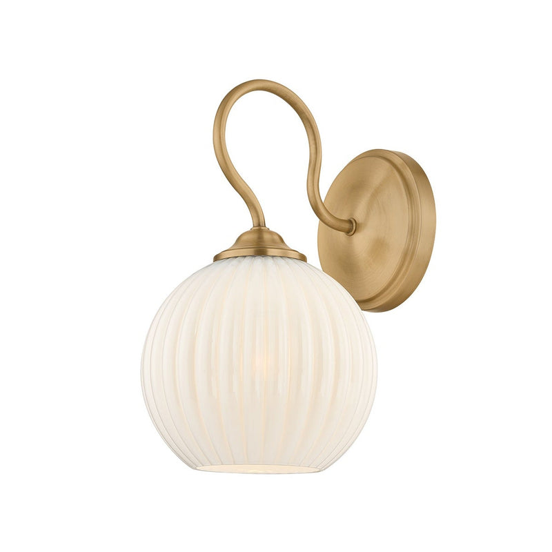 Vida Wall Sconce - Patina Brass