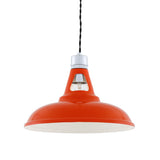 Vienna Industrial Pendant - Orange