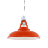Vienna Industrial Pendant Orange