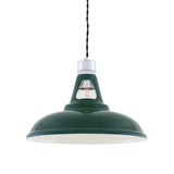 Vienna Industrial Pendant - Racing Green