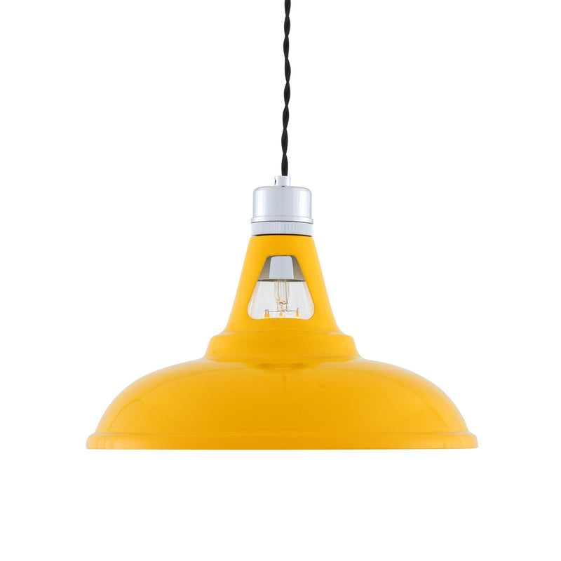 Vienna Industrial Pendant - Yellow