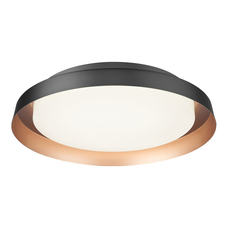 Vieno Flush Mount 14 Inch Black