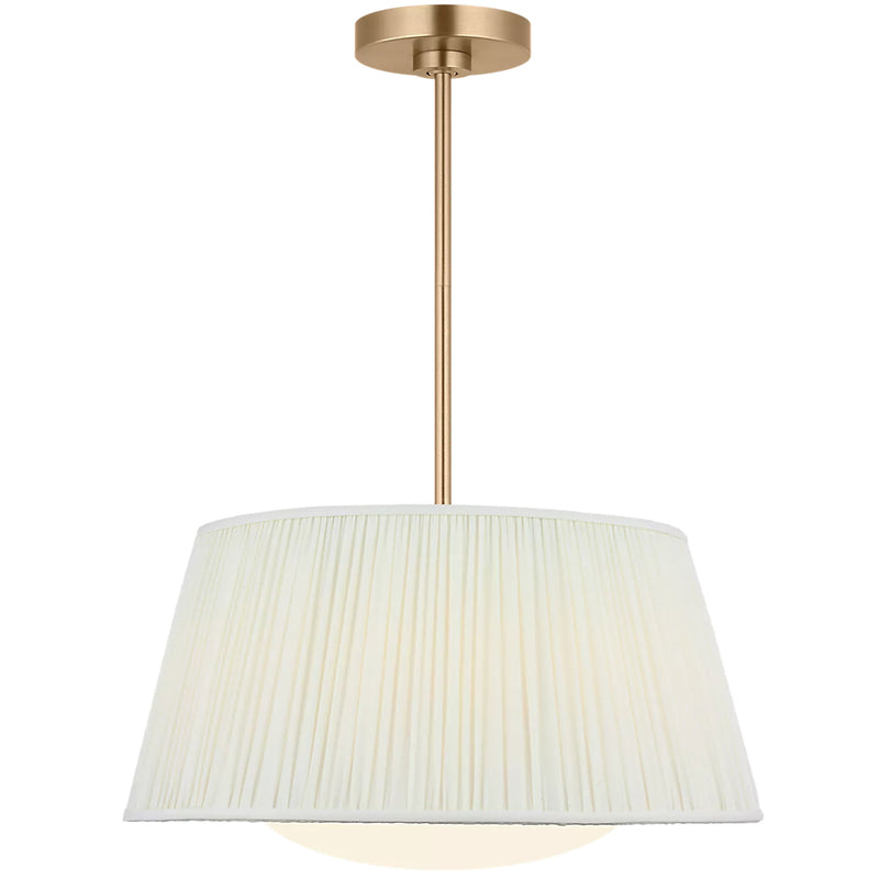 Vilera Three Light Pendant Satin Brass By Generation Lighting