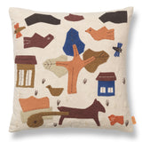 Village Cushion Off White By Ferm Living