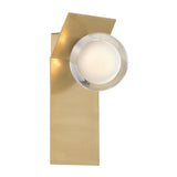 Vinci LED Wall Light Soft Brass By Lib And Co