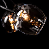 Vine Pendant detail in Black, by Hubbardton Forge