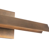 Vintage Brass 15inch Galleria Wall Sconce by Kuzco Lighting Details